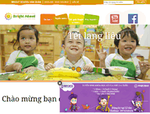 Tablet Screenshot of brightschool.edu.vn